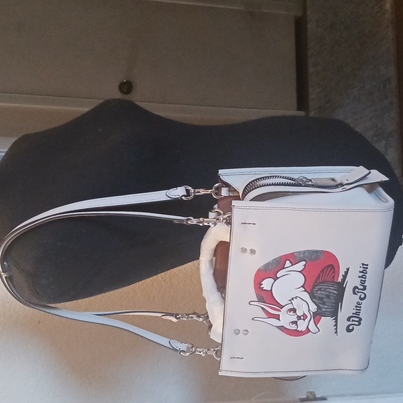 Coach Handbags - NWT Coach White Rabbit Rogue 25 In Chalk